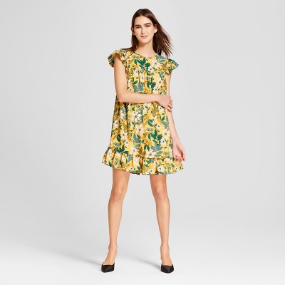 Short Sleeve Babydoll Dress